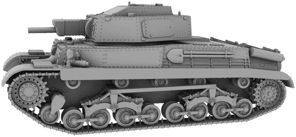 IBG 1/72 Венгерский средний танк 41M Turan II с 75-мм пушкой, Пластиковая модель PB72048