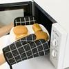 1 пара теплоизоляционных перчаток, перчатки для микроволновой печи, устойчивые к высоким температурам, кухонные принадлежности для выпечки в микроволновой печи, прихватки