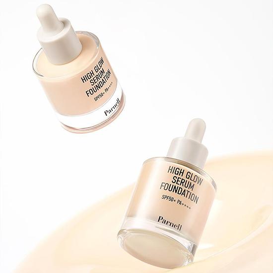 Parnell High Glow Serum Foundation (2 Colors) SPF 50+ PA++++ 30ml