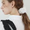 For Lace Flower Scrunchie_White