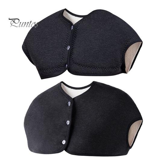 Теплый наплечник, зимняя термоподкладка из флиса, утеплитель для плеч, для пожилых мужчин и женщин, протектор плеч, носимый наплечный платок