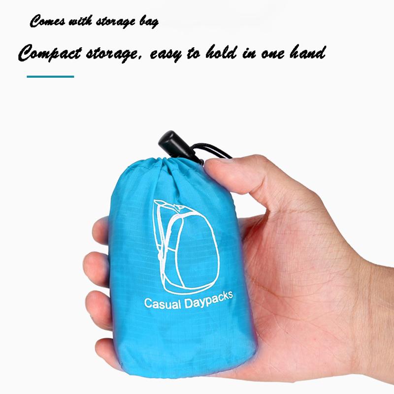 Сверхлегкая складная сумка для мужчин и женщин, водонепроницаемый большой объемный портативный рюкзак, легкие дорожные сумки, рюкзак для занятий спортом на открытом воздухе