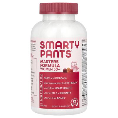 Masters Formula для женщин старше 50 лет, черника, апельсиновый крем, клубника, банан, жевательная резинка 120 шт.