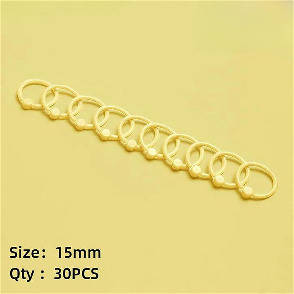 Простые кольца для скоросшивателя с отрывными листами, круглые гибкие пластиковые обручи для книг, бумажные фотоальбомы, инструменты для переплета, офисные школьные принадлежности