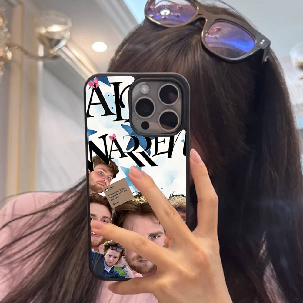 Популярный A-alex Музыкальный Певец W-warren Для IPhone 11 12 13 14 15 16 17 Pro Max Plus TPU+PC Ударопрочные Задние Чехлы для Телефона