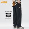Jeep Men's Pure Cotton Casual Cargo Pants