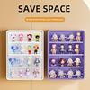 1PC Blind Box Toy Multiple Shelves Clear Dustproof Display Case Multi-Purpose Wall-Mounted Showcase for Anime Figurine
