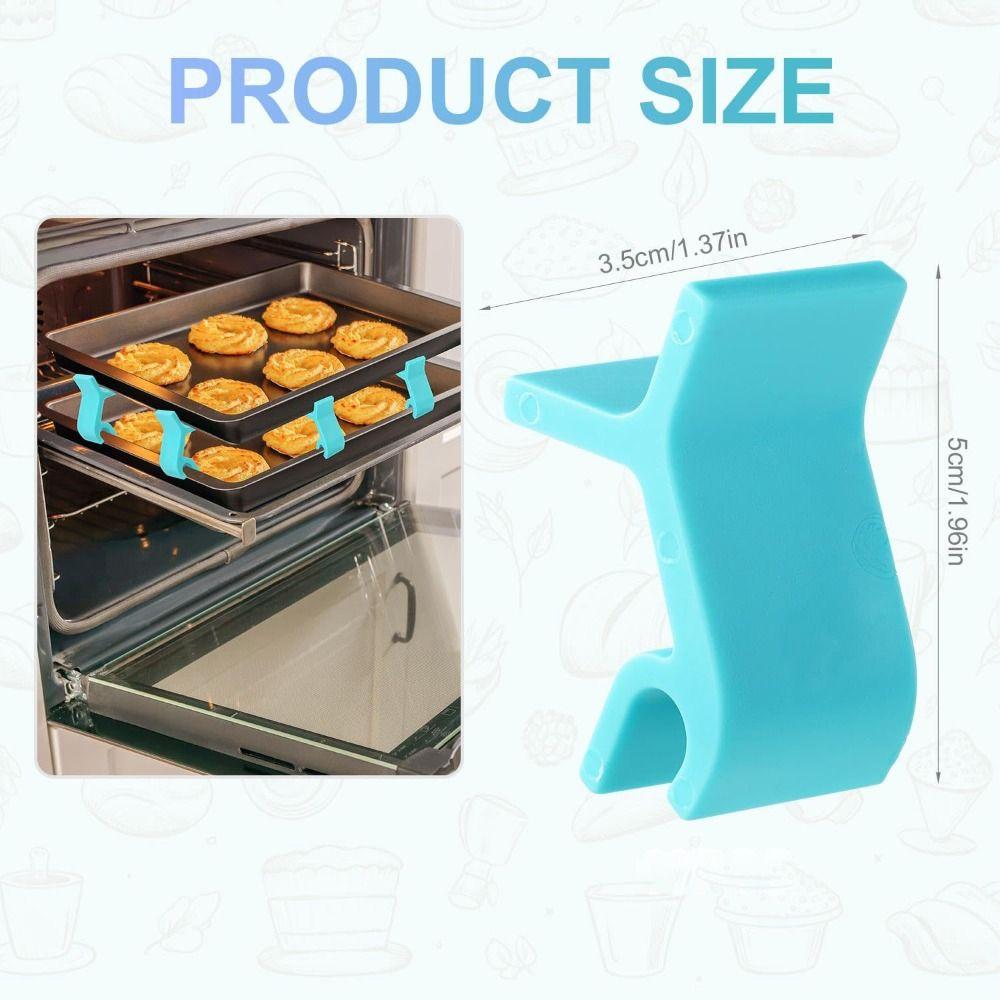 Plastic Baking Sheet Stacker Reusable Space-Saving Trays Stacking Holder Multipurpose Easy To Use Steamer Oven Tray Support