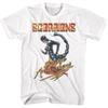 Scorpions Savage Amusement Альбом Двусторонняя Винтажная Футболка Хард-рок Группа Черный Хлопок Унисекс Футболки