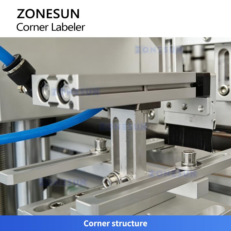 ZONESUN ZS-TB816 Double-Side Anti-Tamper Corner Seal Labeling Machine
