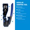 Wire Stripper Cutter Crimper Cat5e Cat6 Cable Eazy Type Modular Plug Pliers Toolkits Pass Through Network RJ45 Crimping Tool