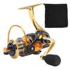 MT3000 Золотые рыболовные катушки Металл 5.5:1 Высокоскоростная бейткастинговая катушка, рукоятка с возможностью перестановки влево/вправо, мощный спиннинг