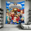One Piece Wall Tapestry Aesthetic Wall Hanging Printed Fabric Blanket Decorative Tapestries for Bedroom Living Room Home Decor