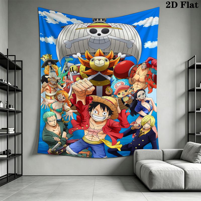 One Piece Wall Tapestry Aesthetic Wall Hanging Printed Fabric Blanket Decorative Tapestries for Bedroom Living Room Home Decor