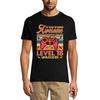 Men's T-Shirt 18 Years Of Being Awesome - Level 18 Unlocked - Birthday Tee Shirt