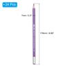 PATIKIL Colored 24 Pencils for and Light Purple Water-Soluble Pencils, Water-Soluble Blending, Coloring, Sketching, Painting,