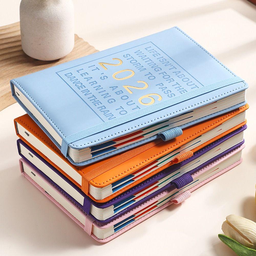 12 месяцев А5 Ежедневник для планирования Износостойкий 365 дней Эффективный блокнот Бизнес