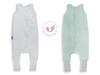 Reversible Sleeping Bag With Legs M (3-5 Years) Melange Mint
