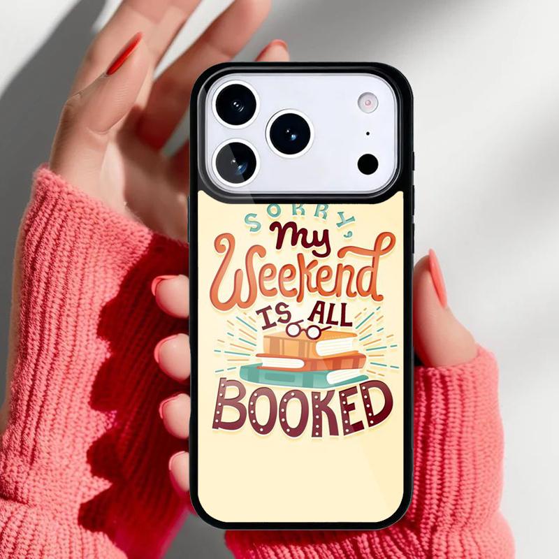 Читать книги Библиотека Книжная полка Цитаты Чехол для телефона для iPhone 17 Air 16e 15 14 13 Pro Max Задняя крышка для 12 11 Pro Coque