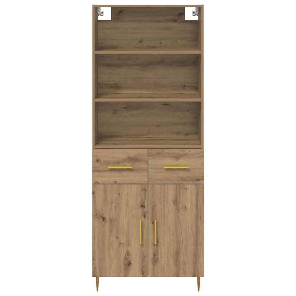 Highboard Artisan Oak 69.5 x 34 x 180 cm Particleboard