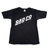 Винтажная черная футболка с принтом группы Bad Company 1988 года, мужская, с одинарной строчкой, размер L
