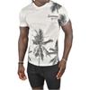 Летняя футболка DeepSEA с рисунком пальмы и цифровым принтом 2403220