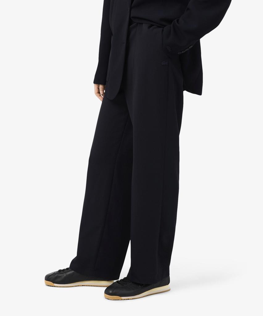 LACOSTE Women'S Fluid Pique Double-Pleat Pants Hf6850-56G Hde