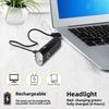 Luz LED recargable para bicicleta, impermeable, alta potencia, accesorios de ciclismo nocturno