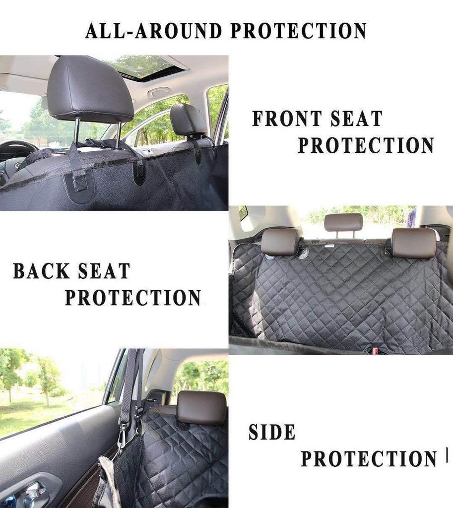 Waterproof Pet Car Seat Cushion - Anti-Dirty Pad for Dogs & Cats