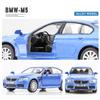 BMW M4 M5 Купе Симуляция Литая и Игрушечная Машинка Машинка с Инерционным Механизмом и Открывающимися Дверцами RMZ city 1:36 моделей из сплава, подарки для детей