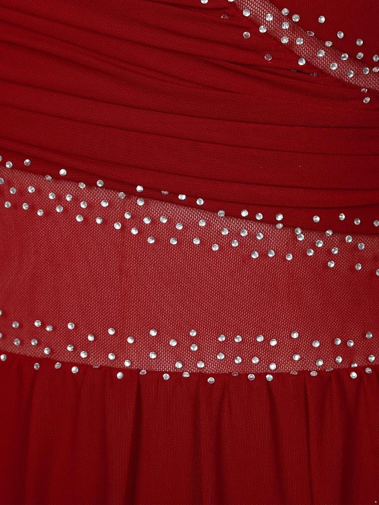 Women's Lyrical Latin Dance Dresses Asymmetric Skirted Leotard Modern Contemporary Dancing Costume