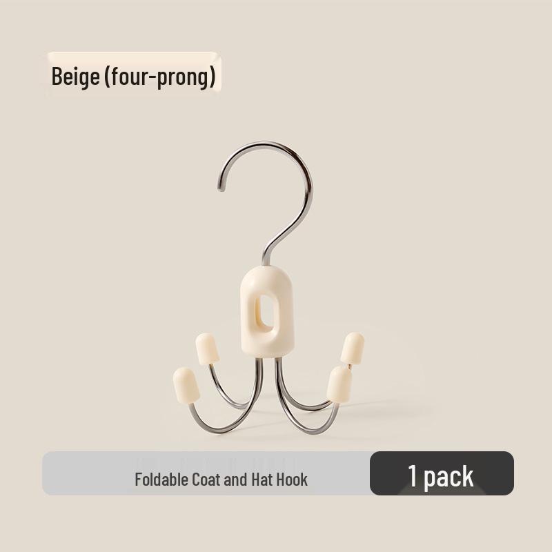 Многофункциональная вращающаяся вешалка: Складное хранение для нижнего белья, галстуков, сумок