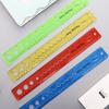 30cm Soft Flexible Ruler Multicolor Measure Straight Rulers Office School Supplies Stationery
