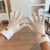 Вязаные перчатки для женщин Зимние теплые перчатки без пальцев с сенсорным экраном Милые велосипедные перчатки для холодной погоды Половина пальца Противоскользящие перчатки для езды