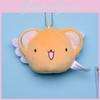 Плюшевый брелок Cardcaptor Sakura из ультрамягкого короткого плюша для коллекционеров и поклонников