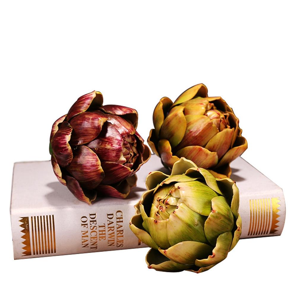 vase filler faux fruit artificial decorations faux artichokes home decorations artificial artichoke