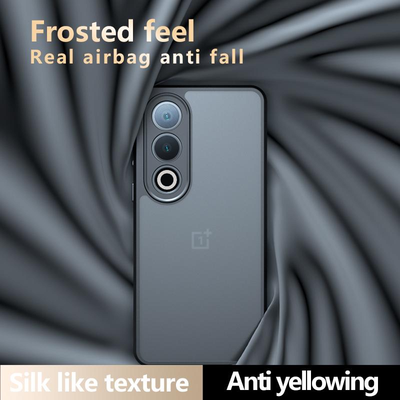 For OnePlus Nord CE 4 Lite CE4 Case Luxury Matte Clear Armor Phone Case for One Plus Nord CE 4 Ace 3V Nord3 Acrylic PC + TPU Shockproof Bumper