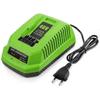 Зарядное устройство для 40-вольтного литий-ионного аккумулятора Greenworks 29482 G-max 40v - Аккумулятор 29472 29482 29652 G40825 EU PL