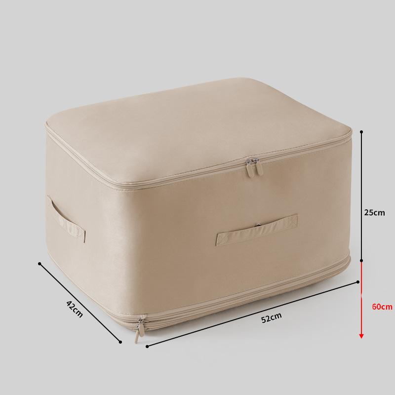 Ультракомпактный органайзер для самостоятельного сжатия, сумка для хранения одежды в спальне на молнии