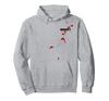 Chucky Blood Splatter Hoodie Logo.