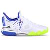 Li Ning Zhan Ji 3 Fabric Shock Absorbing Breathable Wear Resistant Non Slip Low Top Badminton Shoes Unisex Shoes White AYAS024-1
