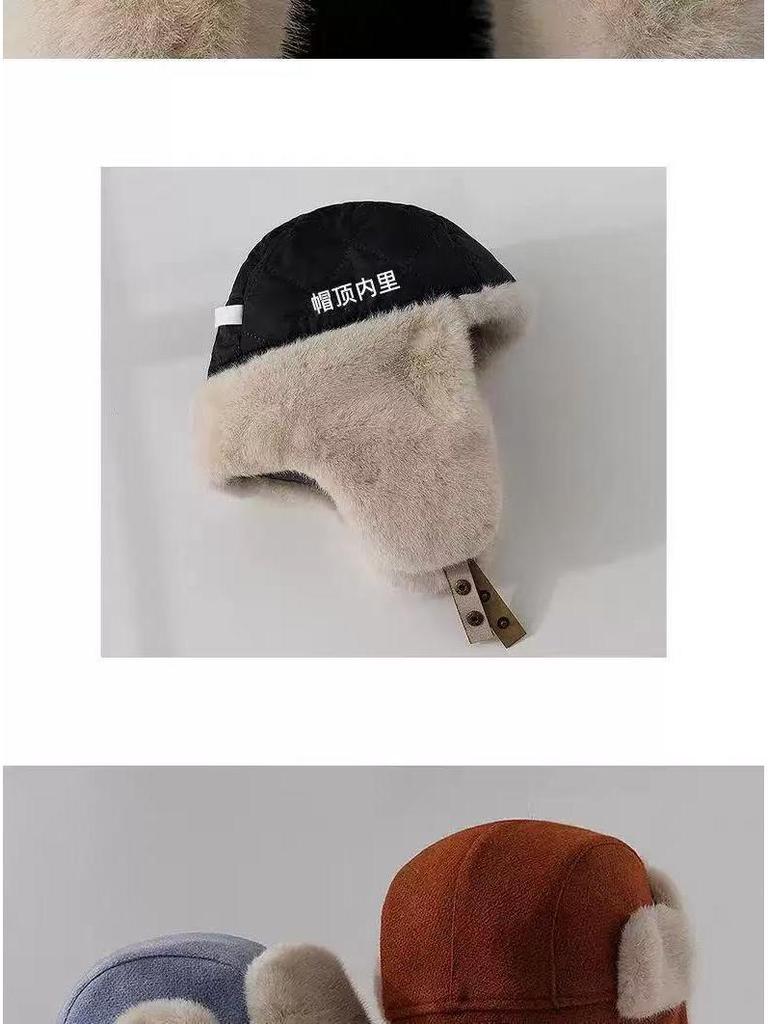 Шапка с теплой флисовой подкладкой и защитой ушей для зимних видов спорта на открытом воздухе