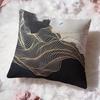 Abstract Texture Cushion Cover Premium Comfort Reversible Pillow Cove Two in One Design for Any Room  Car Interior