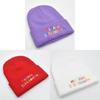 Letter Knit Cap For Adults Windproof Cold Weather Casual Accessory