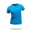 2024 New Summer Adult Leisure Breathable Quick-drying Fitness Sports Solid Color Short-sleeved T-shirt