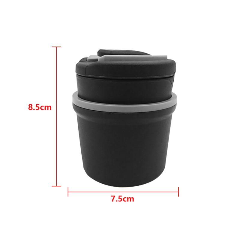 Car Ashtrays Portable Car Auto LED Light Cigarette Cigar Ash Cylinder for Mitsubishi ASX EVO Lancer Lancer Pajero Center Hub Cap