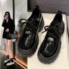 Модные женские туфли на платформе 2024 Весна британский стиль шнуровка Мэри Джейн Туфли женские японские Jk Uniform Лолита Туфли на толстой подошве