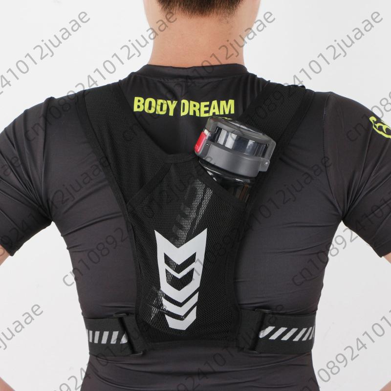 Running Vest Reflective Running Breathable Vest With Phone Holder Bag For Men And Women High Visibility Reflective Strip