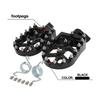 CNC Foot Pegs Footrest Pedals For YAMAHA YZ 85 125 250 YZ250F YZ426F YZ450F WR250F WR400F WR426F WR450F Motorcycles Accessories