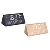 Digital Alarm Clock, Bedroom Alarm Clock, Wooden, Wood Decor